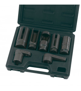 Draper Expert Lambda/Oxygen Sensor Socket Set, 3/8, 1/2 Sq. Dr. (7 Piece)