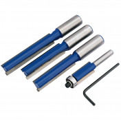 Extra Long Router Bit Set (4 Piece)