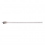Extra Long Flat Wood Bit, 25 x 400mm