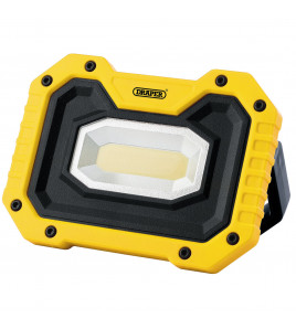 COB LED Rechargeable Worklight with Wireless Speaker, 5W, 500 Lumens, Yellow - Discontinued