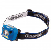 Rechargeable COB & XP-E LED Head Torch, 3W, 200 Lumens - Discontinued
