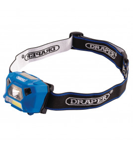 Rechargeable COB & XP-E LED Head Torch, 3W, 200 Lumens - Discontinued