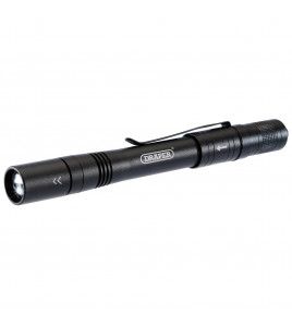 LED Rechargeable Aluminium Penlight, 1W, 80 Lumens