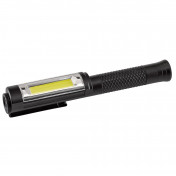 COB LED Rechargeable Aluminium Pen Torch, 5W, 400 Lumens