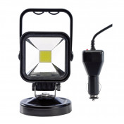 12V COB LED Magnetic Base Work Light, 10W, 600 Lumens