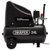 24L Oil-Free Compressor, 1.1kW/1.5hp and Air Tool Kit