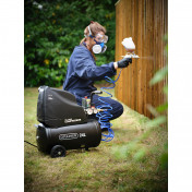 24L Oil-Free Compressor, 1.1kW/1.5hp and Air Tool Kit