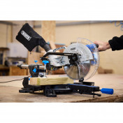 230V Sliding Compound Mitre Saw, 255mm, 1800W