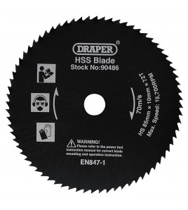 HSS Saw Blade, 85mm