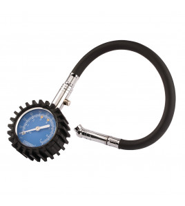 Tyre Pressure Gauge, 0 - 100psi, 0 - 7 bar