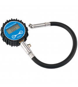 Digital Tyre Pressure Gauge with 300mm Flexible Hose