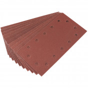 Assorted Aluminium Oxide Sanding Sheets, 115 x 227mm (Pack of 10)