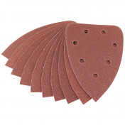 Aluminium Oxide Sanding Sheets, 141 x 141 x 98mm, 80 Grit