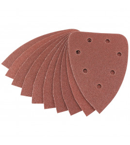 Aluminium Oxide Sanding Sheets, 141 x 141 x 98mm, 80 Grit