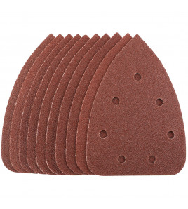 Aluminium Oxide Sanding Sheets, 141 x 141 x 98mm, 80 Grit