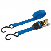 Ratchet Tie Down Straps, 4.5m x 25mm, 225kg (2 Piece)