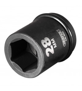 Draper HI-TORQ® 6 Point Impact Socket, 3/4 Sq. Dr., 28mm
