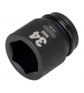 Draper HI-TORQ® 6 Point Impact Socket, 3/4 Sq. Dr., 34mm