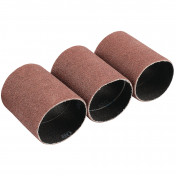 Aluminium Oxide Sanding Sleeves, 45 x 60mm, 80 Grit (Pack of 3)