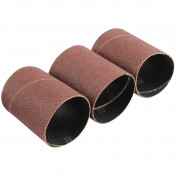 Aluminium Oxide Sanding Sleeves, 45 x 60mm, 120 Grit (Pack of 3)