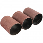 Assorted Grit Aluminium Oxide Sanding Sleeves, 45 x 60mm (Pack of 3)