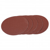 Hook and Loop Aluminium Oxide Sanding Discs, 180mm, 60 Grit (Pack of 5)