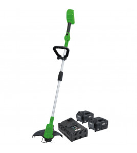 D20 40V Grass Trimmer Kit, 2 x 5.0Ah Battery, 1 x Fast Charger