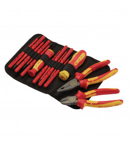XP1000® VDE Slimline Interchangeable Screwdriver and Pliers Set (14 Piece)