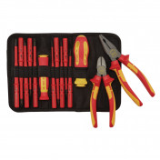 XP1000® VDE Slimline Interchangeable Screwdriver and Pliers Set (14 Piece)