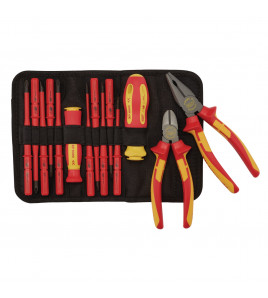 XP1000® VDE Slimline Interchangeable Screwdriver and Pliers Set (14 Piece)