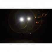 Headband with USB Rechargeable LED Torch, 1W, Blue, One Size