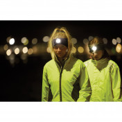 Headband with USB Rechargeable LED Torch, 1W, Black, One Size