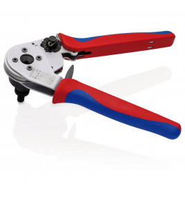 KNIPEX 97 52 67 DT Four-Mandrel Crimping Pliers for DT contacts, 230 mm