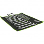 Combination Spanner Set, Green (25 Piece) - Discontinued