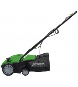 230V 2-in-1 Lawn Aerator and Scarifier, 320mm, 1500W