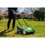 230V 2-in-1 Lawn Aerator and Scarifier, 320mm, 1500W