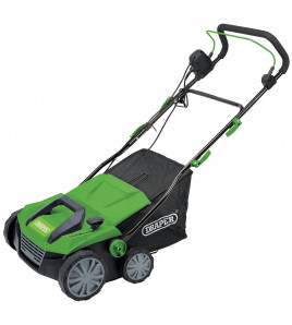 230V 2-in-1 Lawn Aerator and Scarifier, 380mm, 1800W