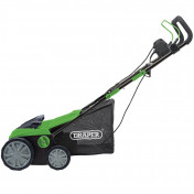 230V 2-in-1 Lawn Aerator and Scarifier, 380mm, 1800W