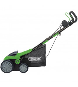 230V 2-in-1 Lawn Aerator and Scarifier, 380mm, 1800W
