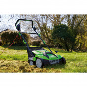 230V 2-in-1 Lawn Aerator and Scarifier, 380mm, 1800W