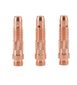TIG Torch Collet Body, 1.6mm, for Stock No. 70087 and 57096 (Pack of 3)