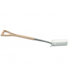 Draper Heritage Stainless Steel Border Spade with Ash Handle