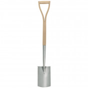 Draper Heritage Stainless Steel Border Spade with Ash Handle