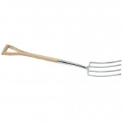 Draper Heritage Stainless Steel Digging Fork with Ash Handle