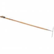 Draper Heritage Stainless Steel Garden Rake with Ash Handle