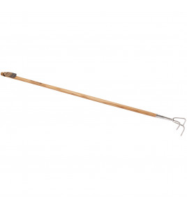 Draper Heritage Stainless Steel 3 Prong Cultivator with Ash Handle