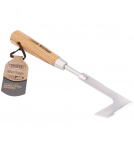 Draper Heritage Stainless Steel Hand Patio Weeder With Ash Handle