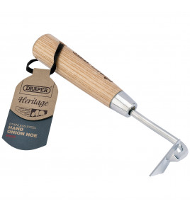 Draper Heritage Stainless Steel Onion Hoe With Ash Handle