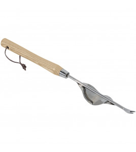 Draper Heritage Stainless Steel Spinnaker Handle Weeder With Ash Handle