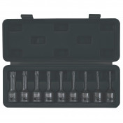Draper Expert TX-STAR® Socket Bit Set, 1/2 Sq. Dr. (9 Piece)